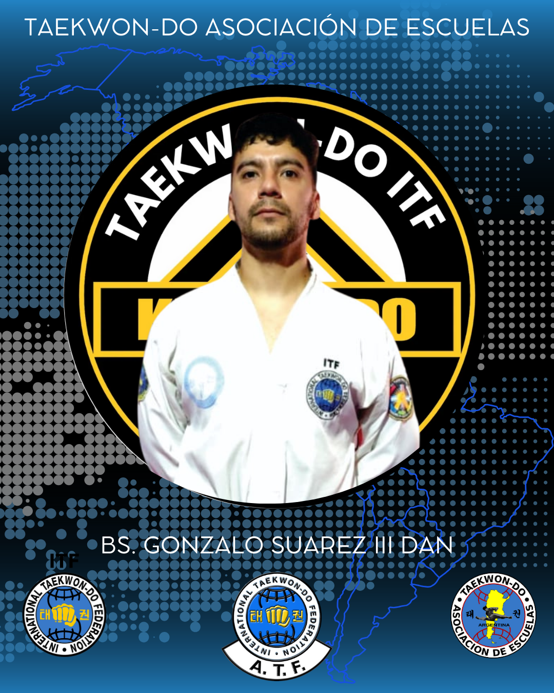 BS. Gonzalo Suarez • III Dan